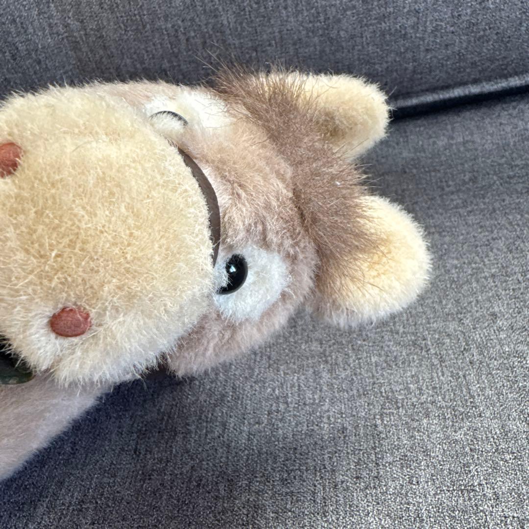 希少　日本製　NAKAJIMA Heart &Heart ロバ　ぬいぐるみ　ろば