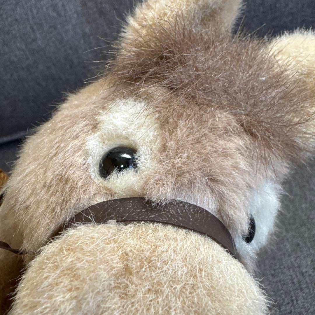 希少　日本製　NAKAJIMA Heart &Heart ロバ　ぬいぐるみ　ろば