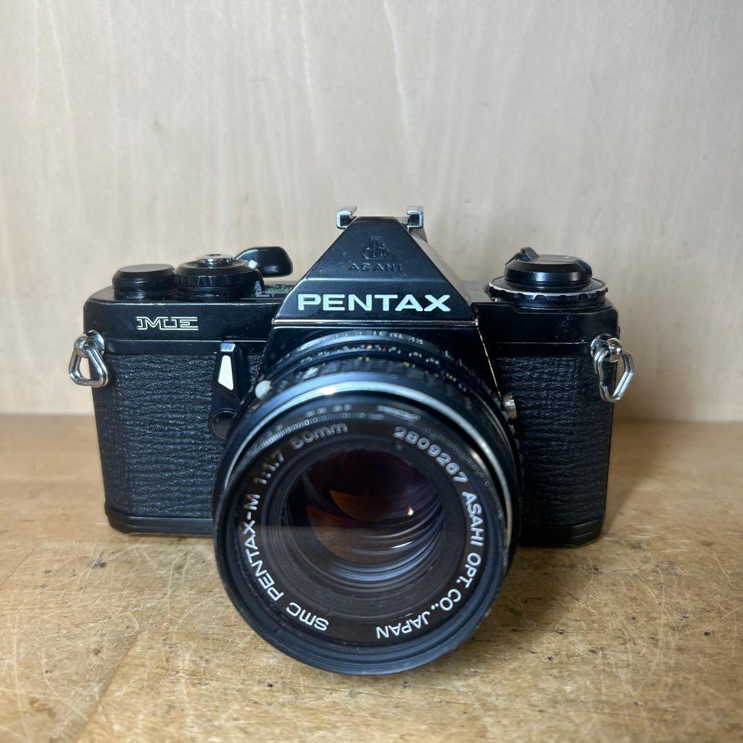 Pentax ME ブラック SMC Pentax-M 50 f1.7 完動美品
