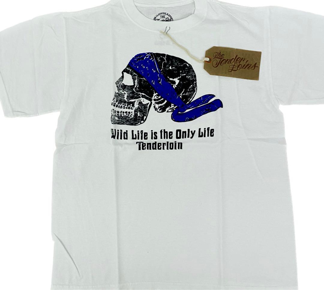 キムタク着 テンダーロイン バンダナスカル Tシャツ