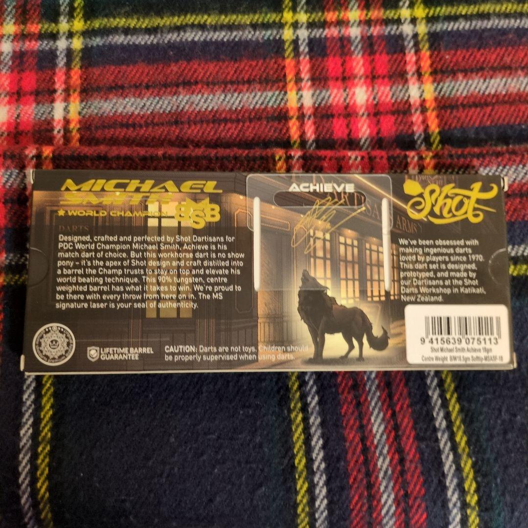新品マイケル・スミス　18g 　ダーツ　バレル 　ストレートバレル
