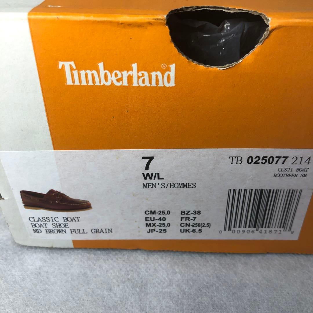 Timberland ティンバーランド 25cm デッキシューズClassic