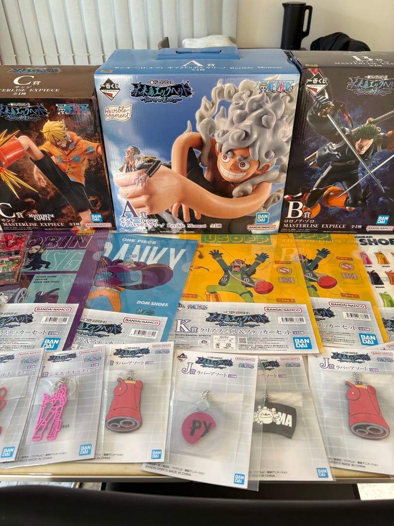 ワンピース 一番くじ　未来島エッグヘッド　A賞B賞C賞　おまけ多数