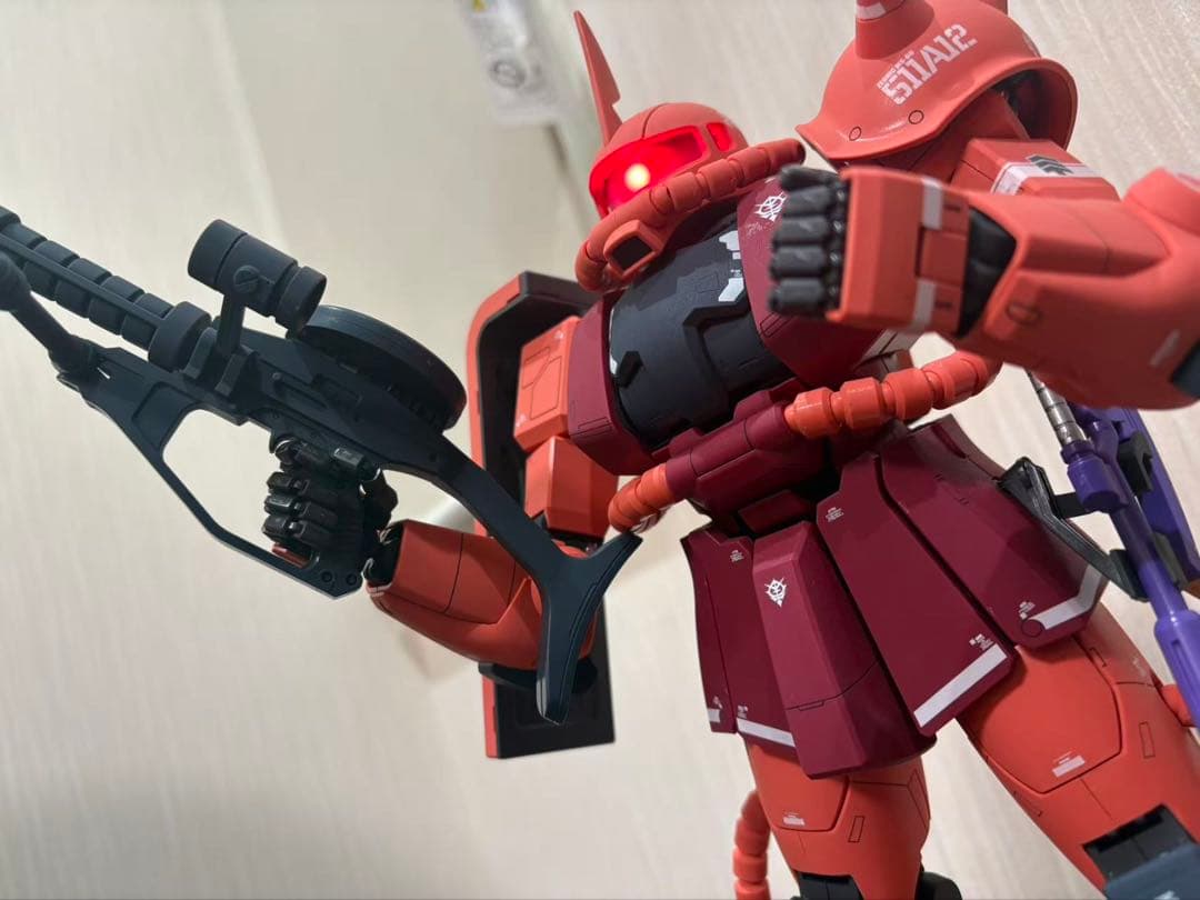 PG 1/60 MS-06S シャア専用ザク2 バンダイ 機動戦士ガンダム完成品