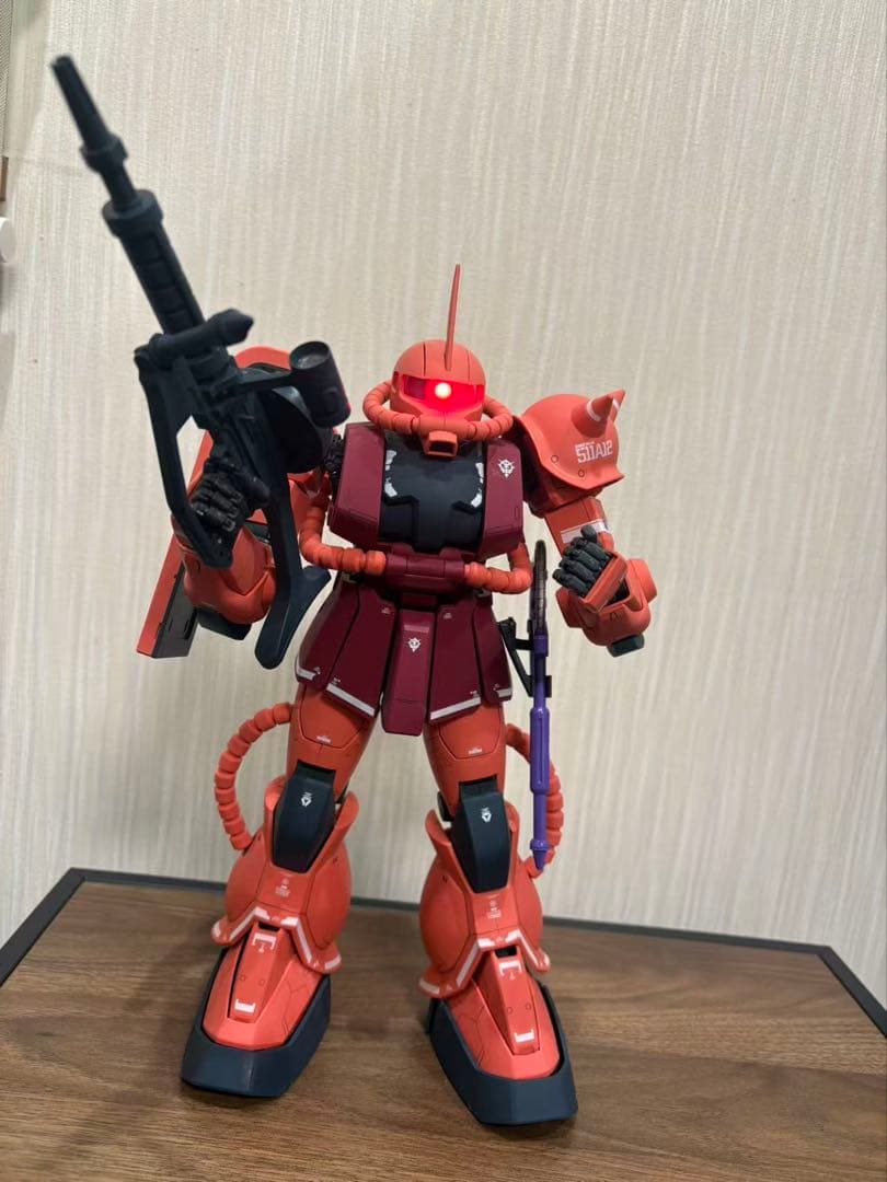 PG 1/60 MS-06S シャア専用ザク2 バンダイ 機動戦士ガンダム完成品