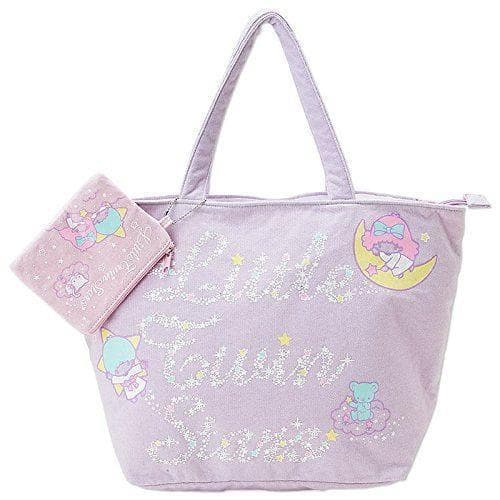 サンリオ リトルツインスターズ ビッグトートバッグ ポーチ キラキラ