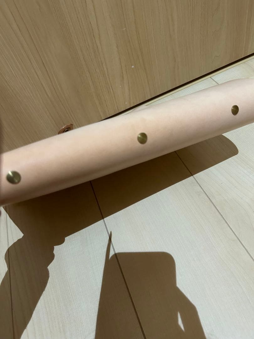 【真鍮と本革のルーズリーフバインダー　A4サイズ】　レザー　ヌメ革