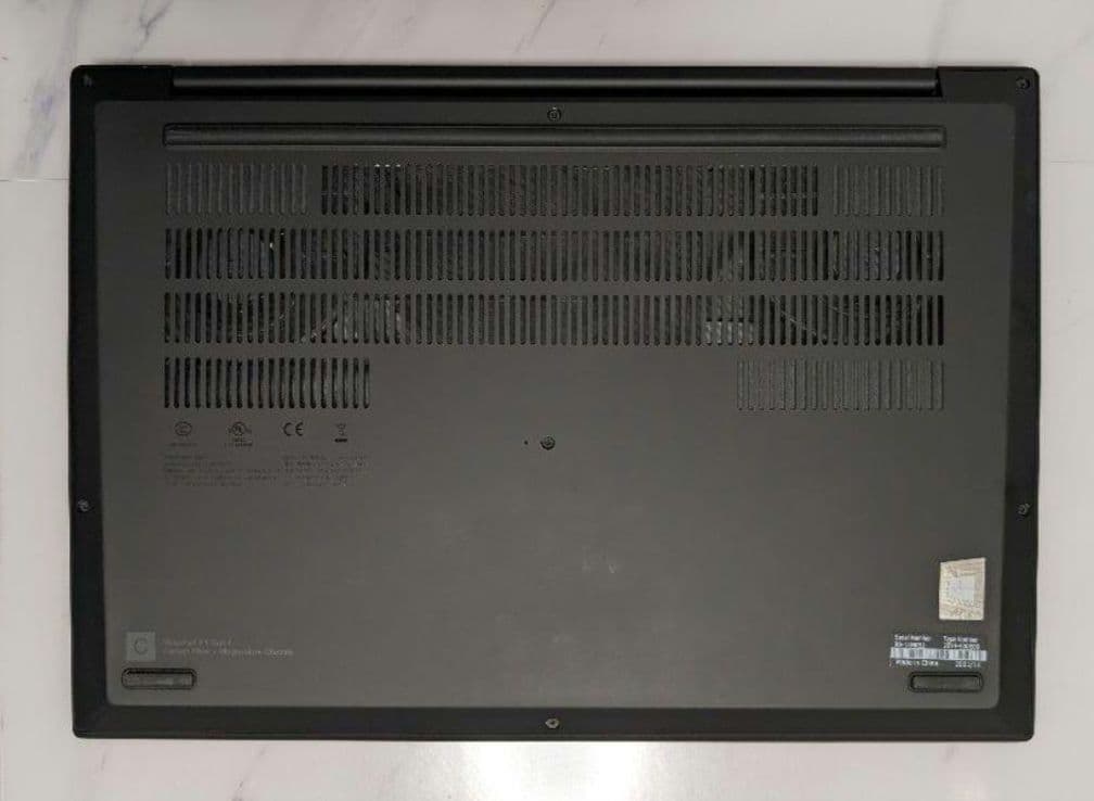 Thinkpad P1 Gen 4 美品 A2000 4K 32GB 512GB