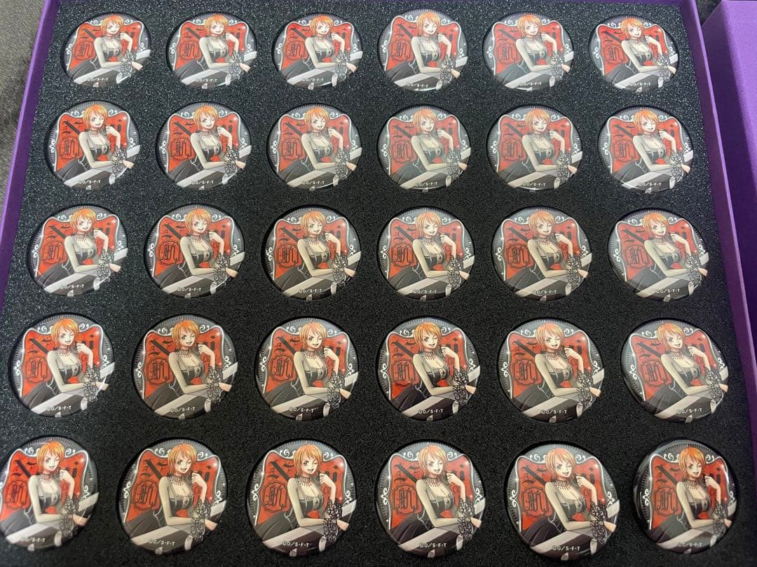 ONEPIECE ナミ 輩 缶バッジ コンプリートコレクション 第19弾