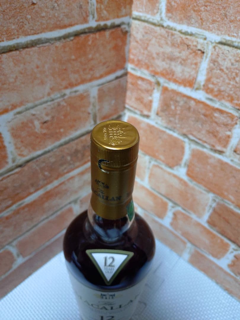 稀少 終売品 マッカラン 12年シェリーオークカスク 700ml旧ボトル 箱付き