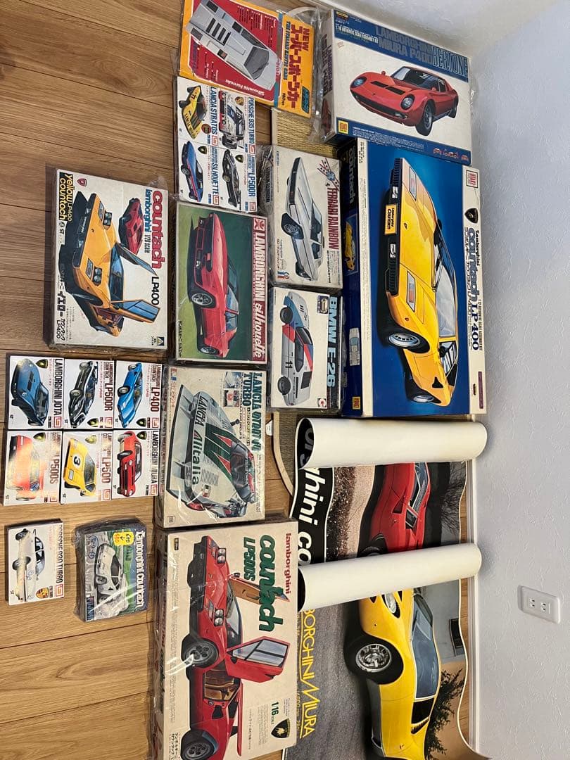 希少【絶版】ランボルギーニ　カウンタック　プラモデル コレクション