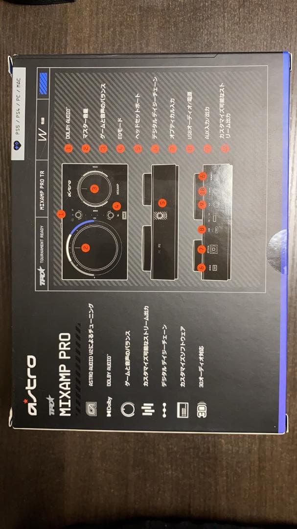 【未開封】Logicool G ASTRO Gaming MixAmp Pro