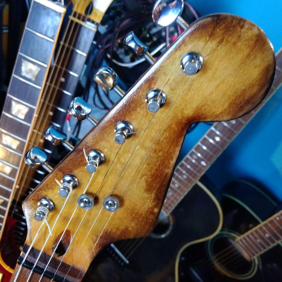 エレキギター ブラウン ！ コンポーネント…値下げ！