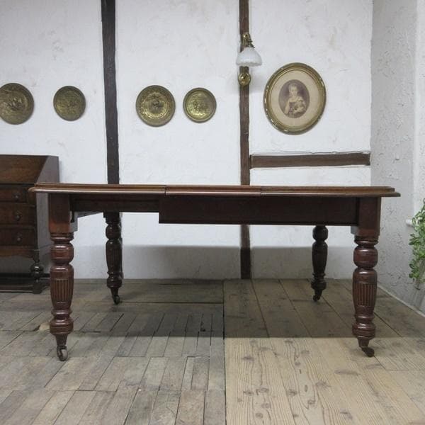 イギリス アンティーク 家具 ウィンドアウトテーブル ダイニング 6595c