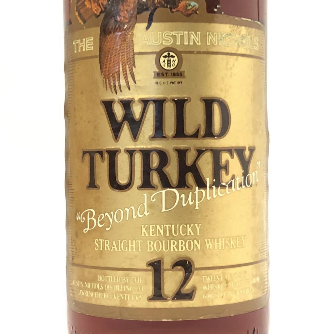 オールドボトル ワイルドターキー 12年 (2765／R)