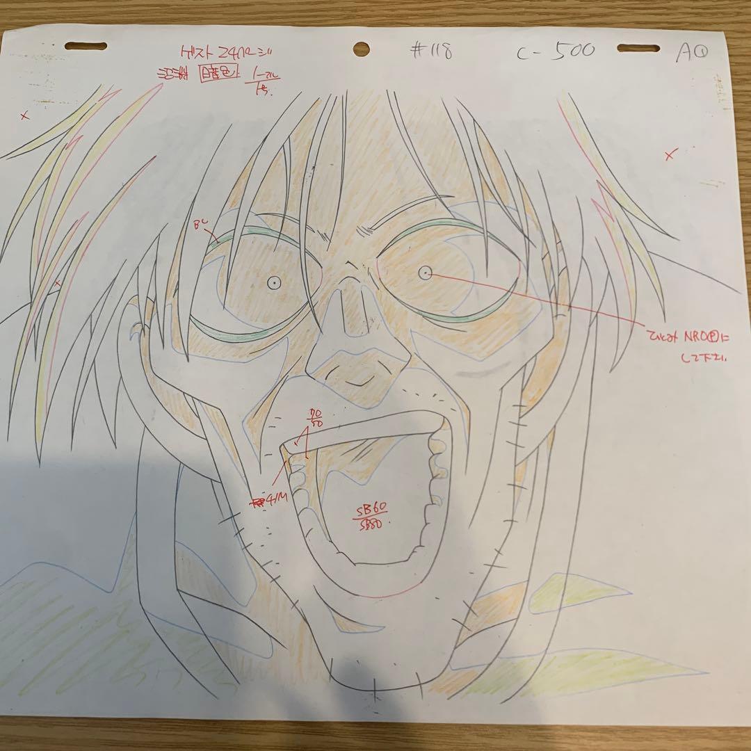 【希少・制作指示あり】名探偵コナン セル画 沼淵己嘉118話 浪花の連続殺人事件