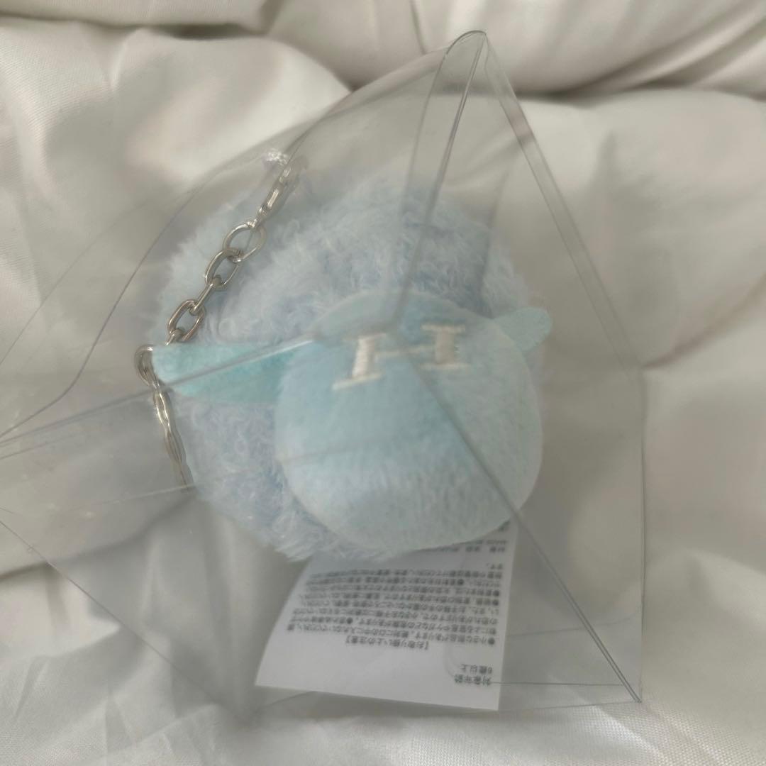 ひつじちゃんぬいぐるみキーホルダー ICE BLUE