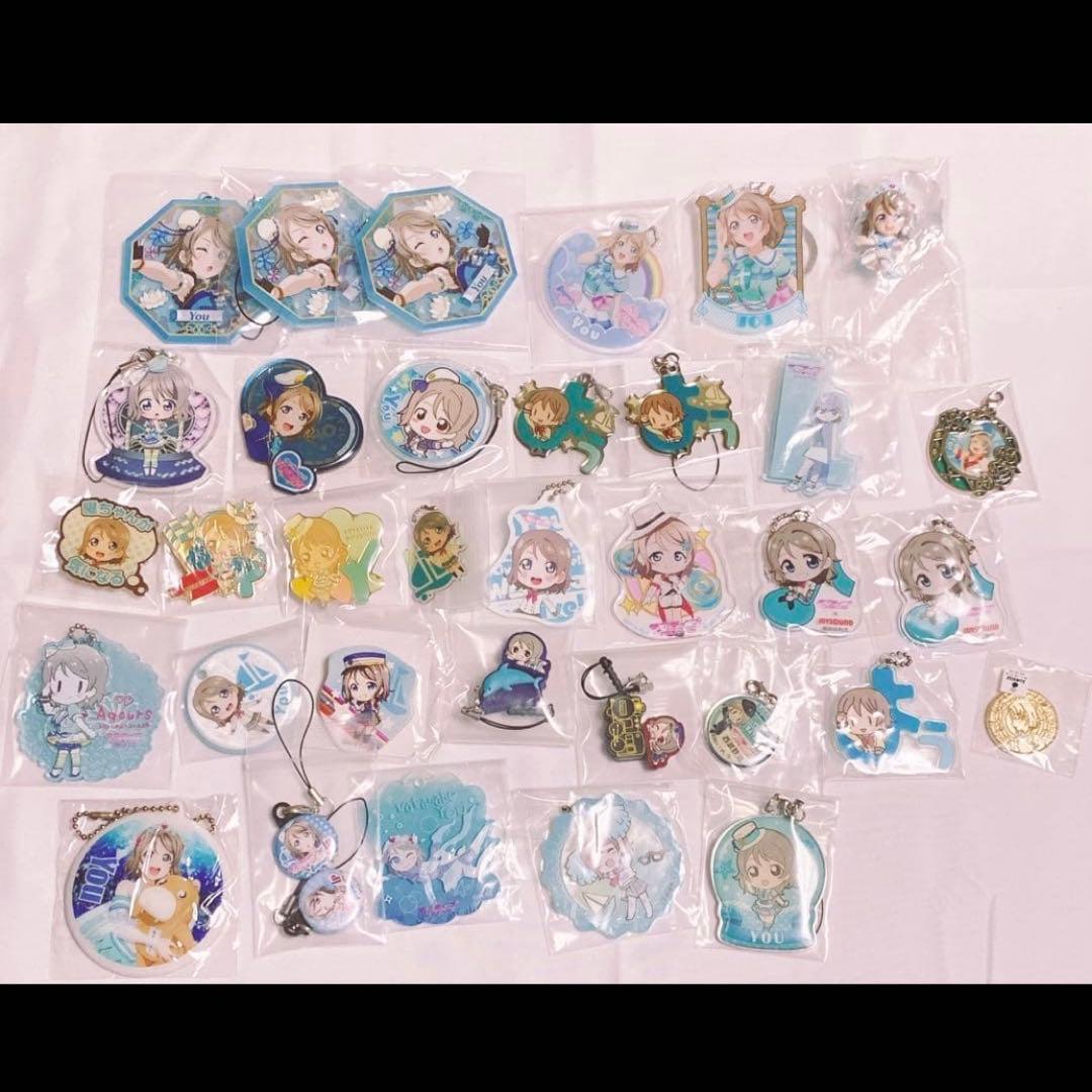 ラブライブ Aqours 渡辺曜 缶バッジ ラバスト まとめ