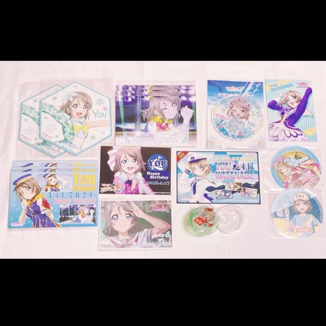 ラブライブ Aqours 渡辺曜 缶バッジ ラバスト まとめ