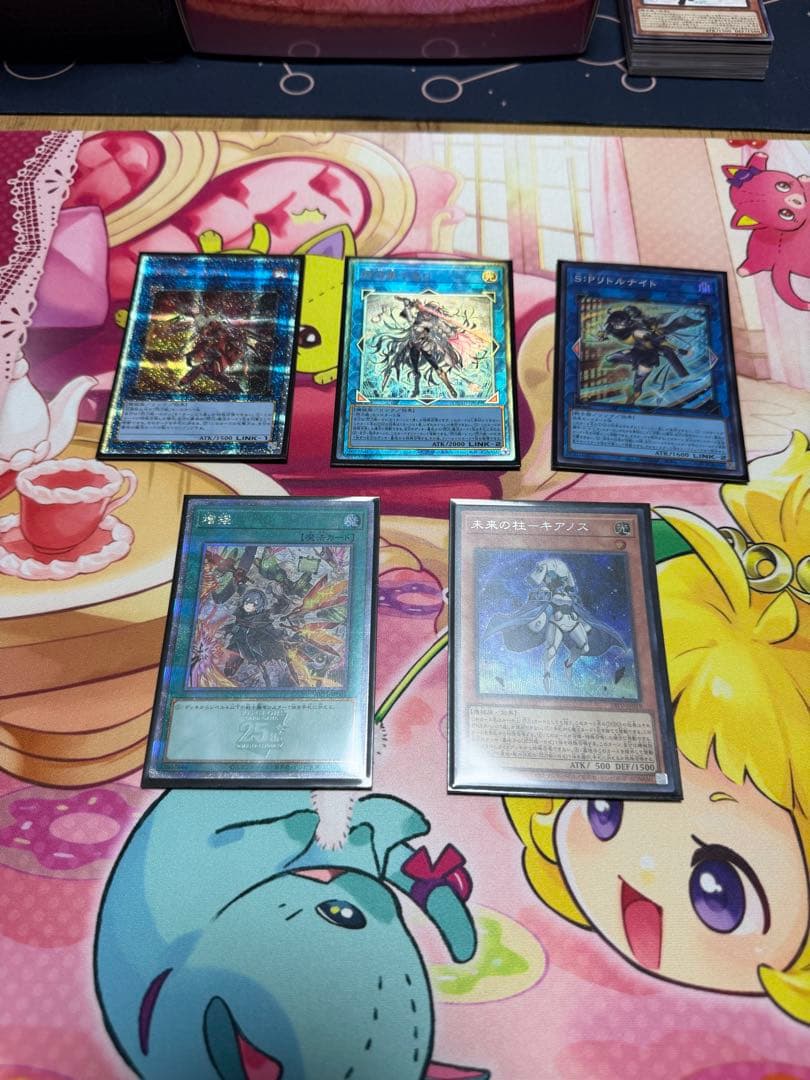 閃刀姫　構築済みデッキ　調整用パーツ多数！