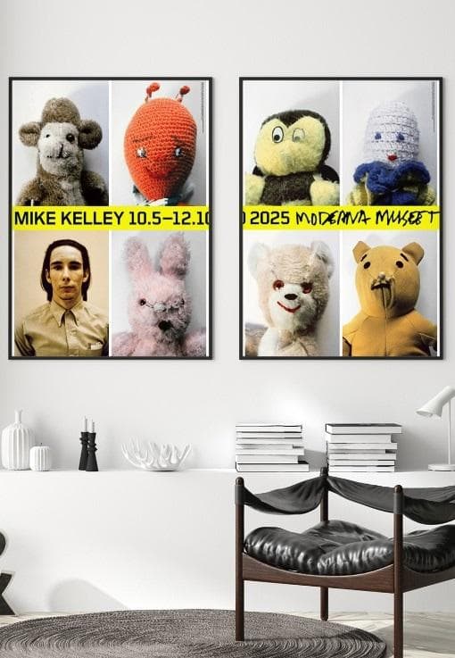 額装済/Ah... Youth!/マイク ケリー/インテリア/ポスター/アート