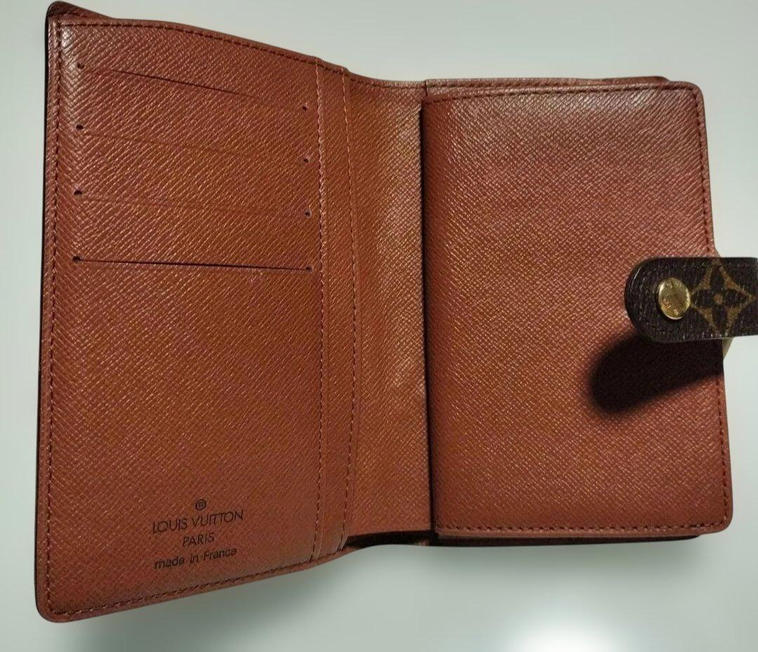 【美品】ルイヴィトン モノグラム ポルトフォイユ ヴィエノワ がま口 折り財布