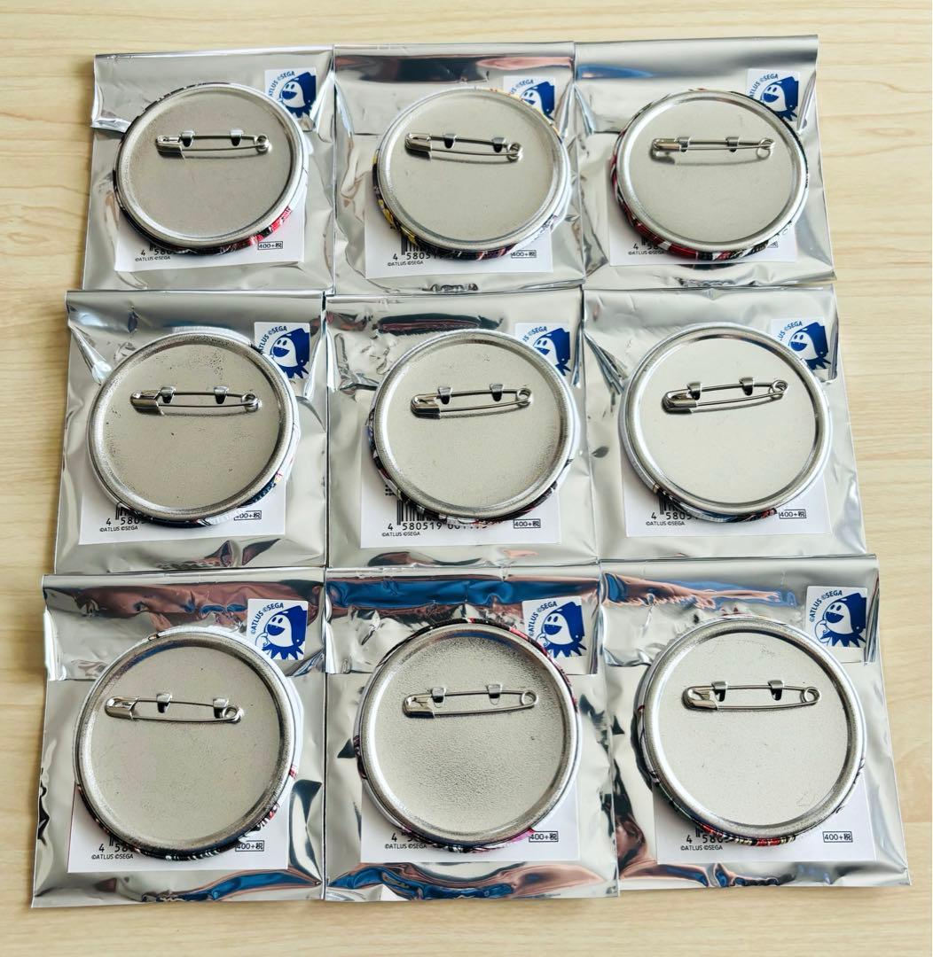 ペルソナ5 トレーディング Ani-Art 缶バッジ 全9種 ジョーカー クロウ