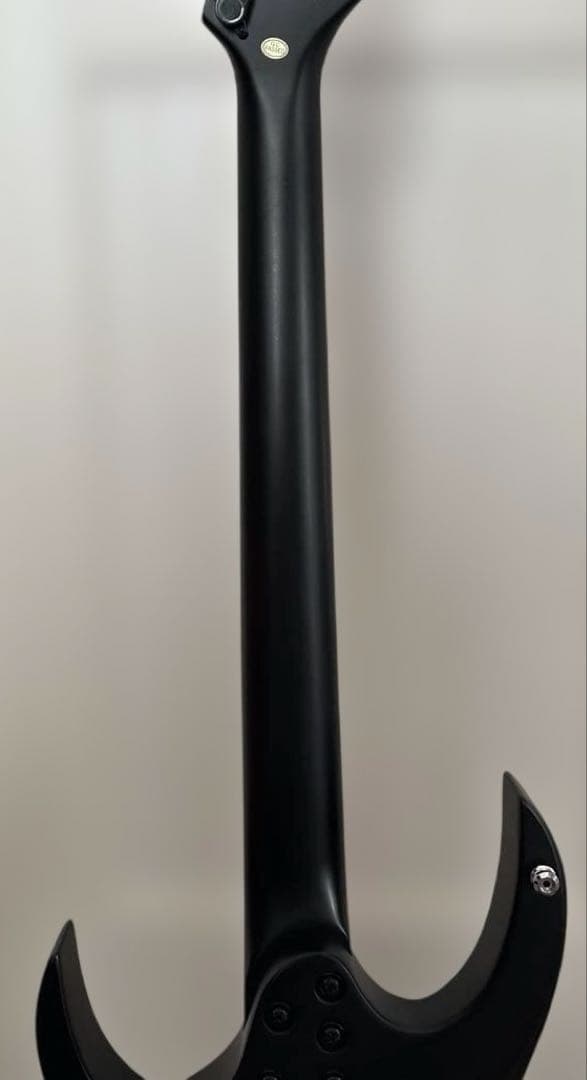 Solar エレキギター スキャロップ加工(素人加工)