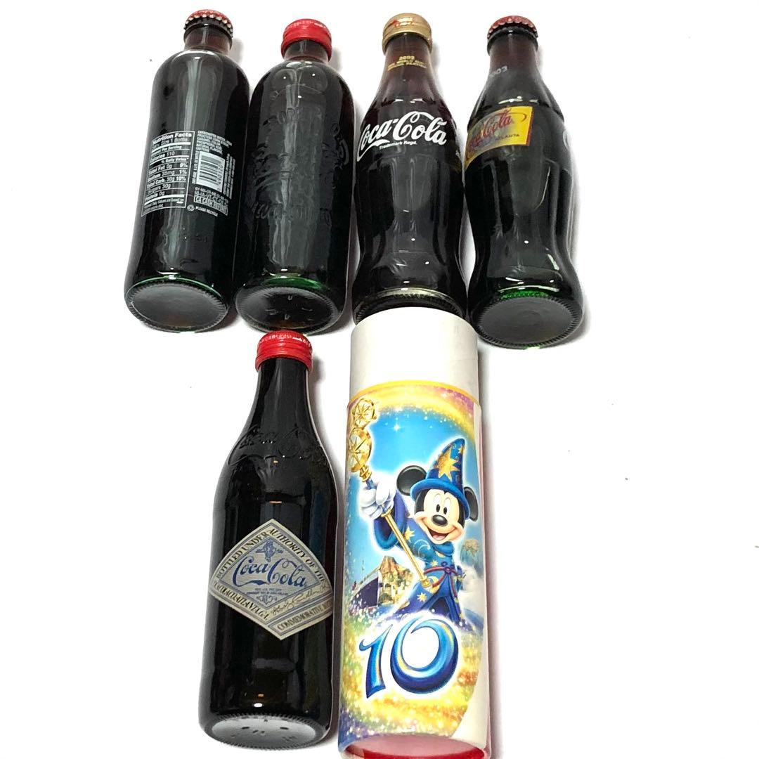 限定品！コカコーラ 120周年 50周年 東京ディズニーシー10周年 ビン未開封
