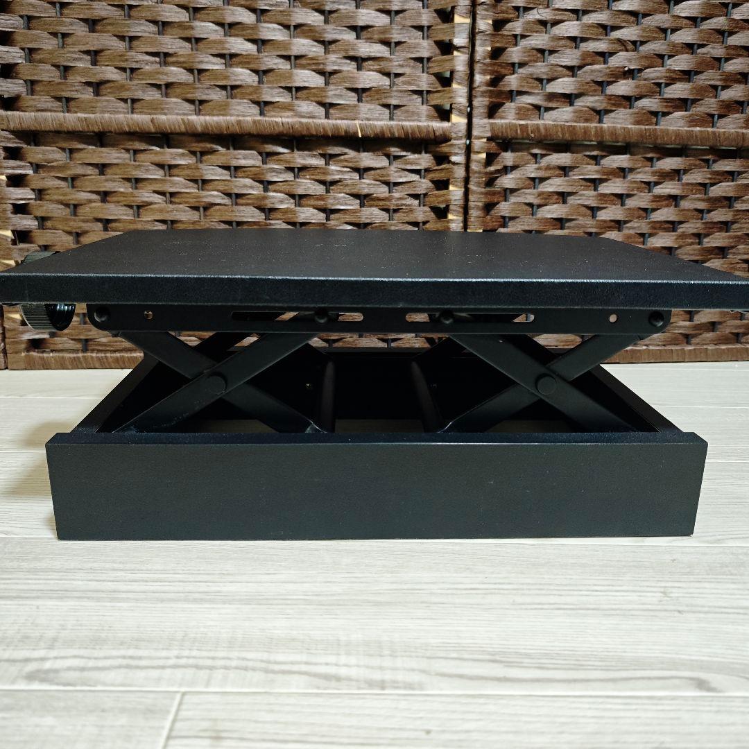 【美品】吉澤 PEACOCK AX-50 ピアノ補助台 無段階式 足台 日本製