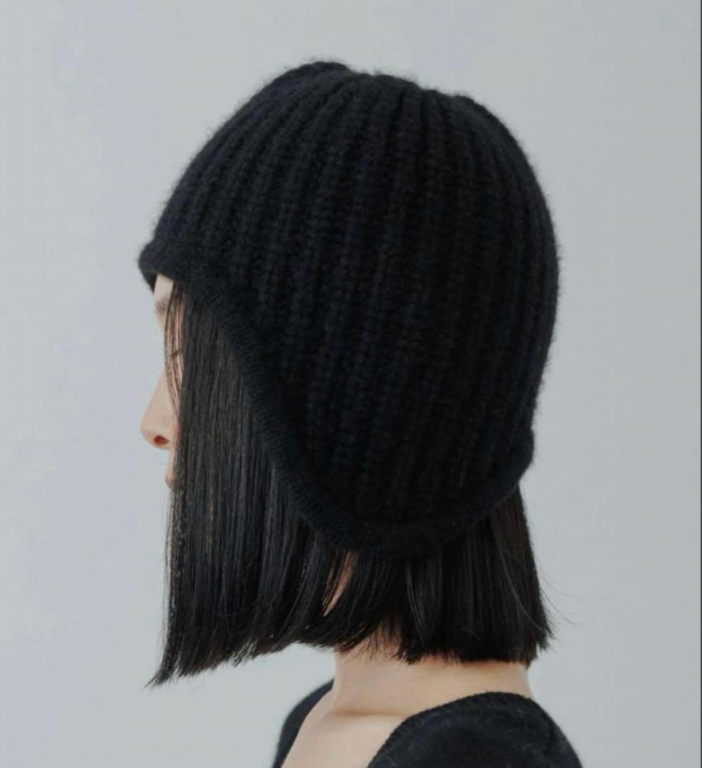 【yo biotop（ヨービオトープ）】23AW カシミヤニット帽　ビーニー