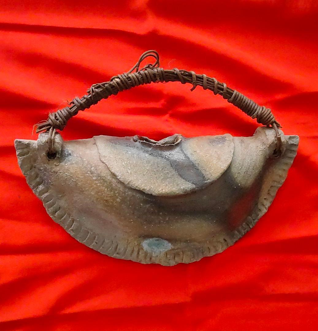 越前　掛花入　西浦武 N1