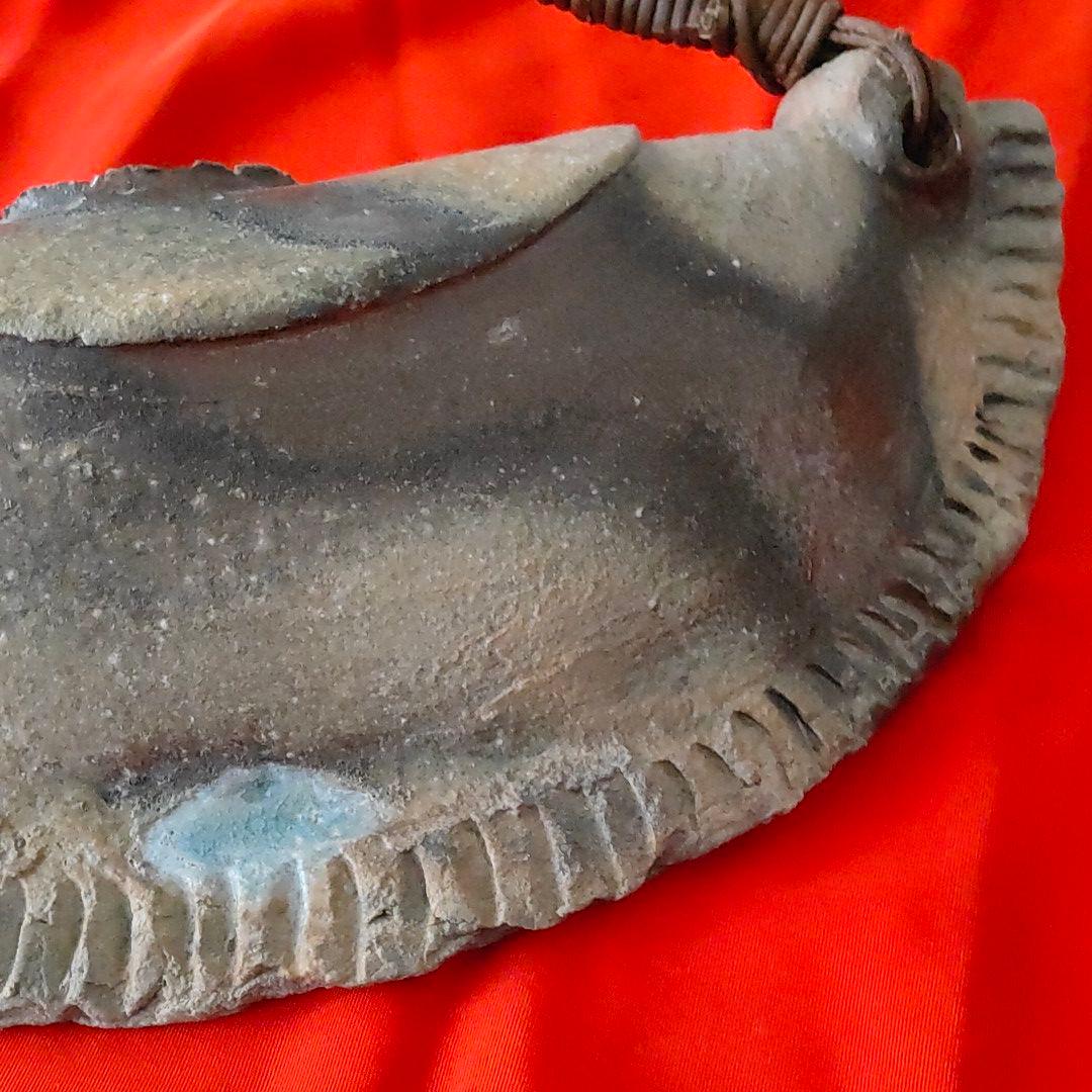 越前　掛花入　西浦武 N1