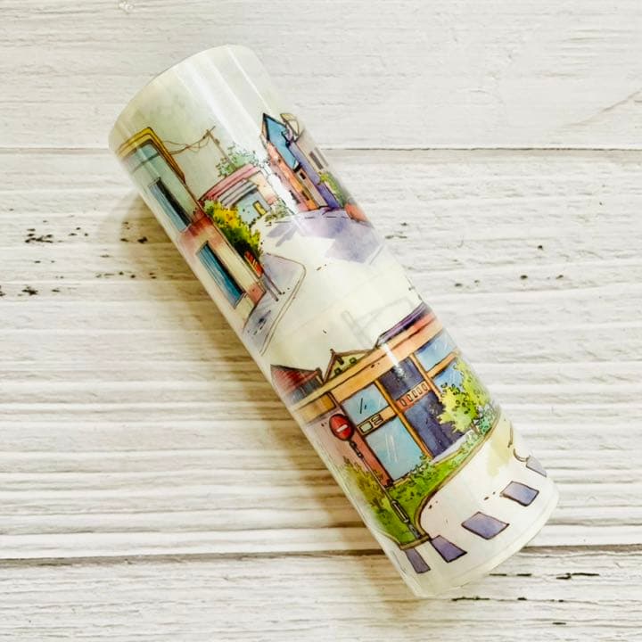 新七天　那条老街　PETマスキングテープ　マステ