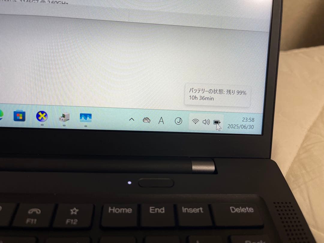 2022年式/美品/バッテリー優良/Lenovo X1 Gen 9 第11世代