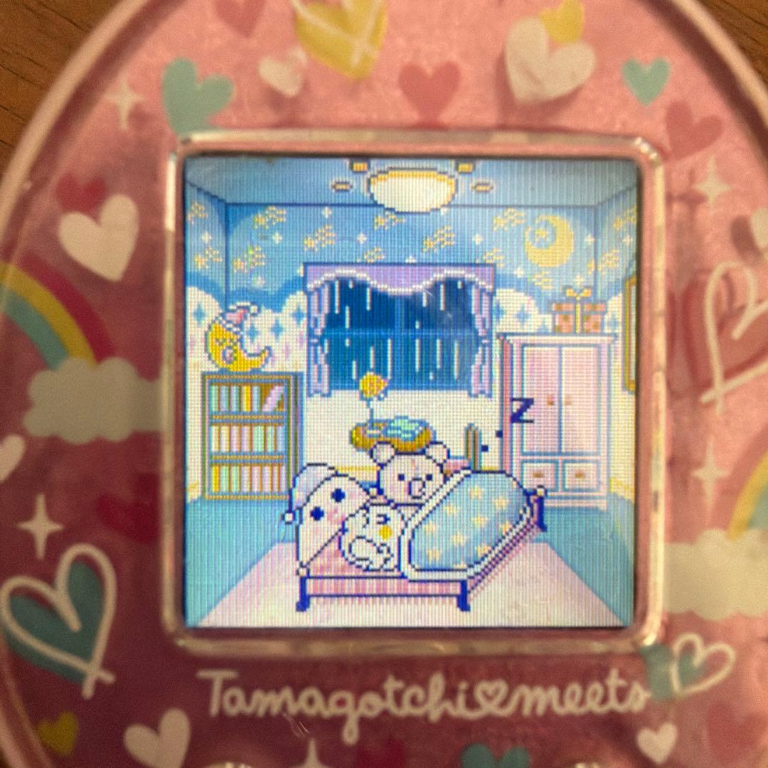 【おまけ付き】たまごっち メルヘンみーつ ピンク　本体　蓋なし