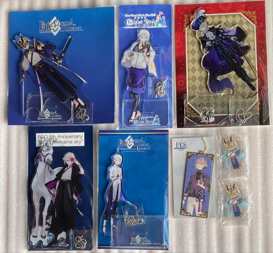 FGO 蘭陵王 周年 英霊紀行 アクリルスタンド キーホルダー ファイル