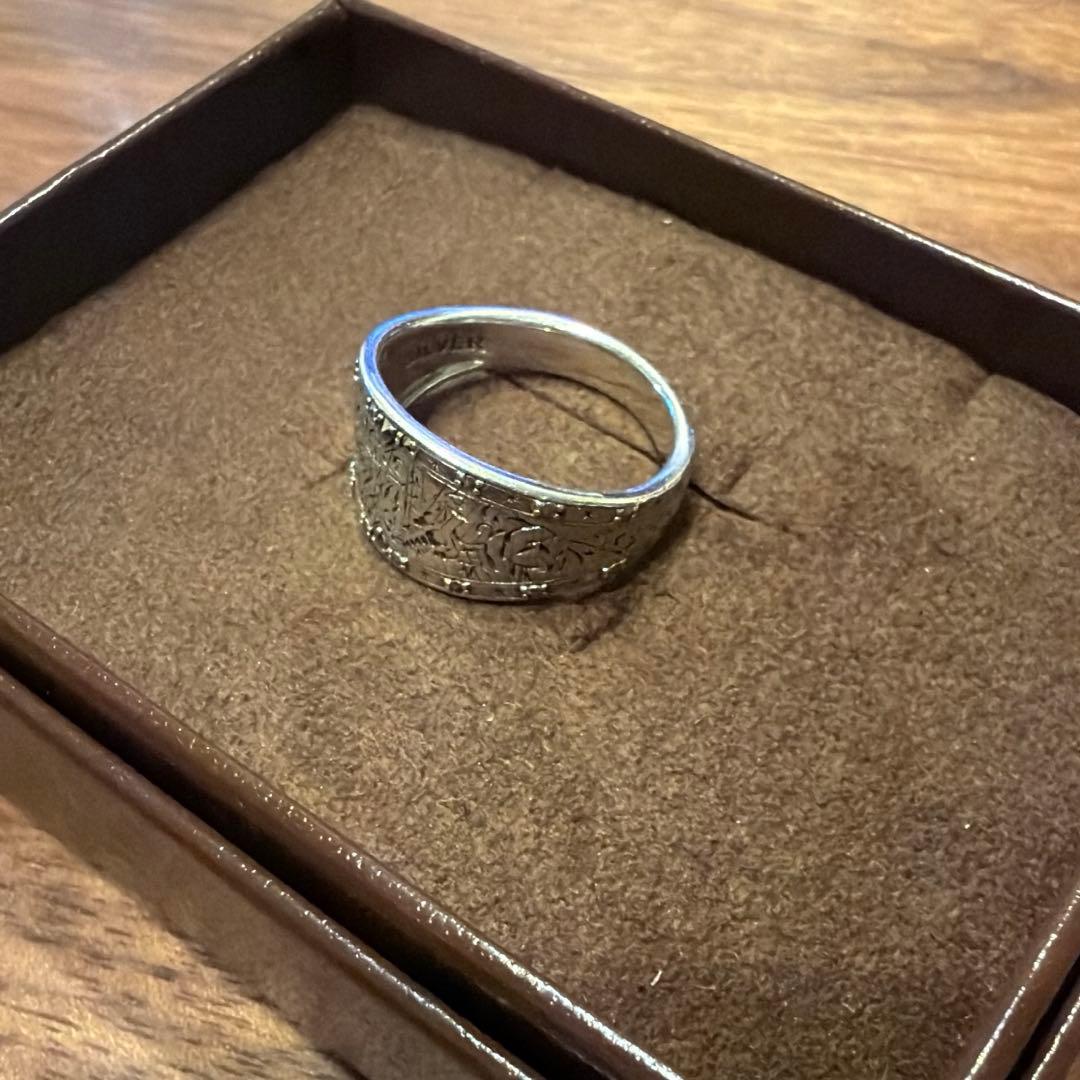 アガット　シルバーリング