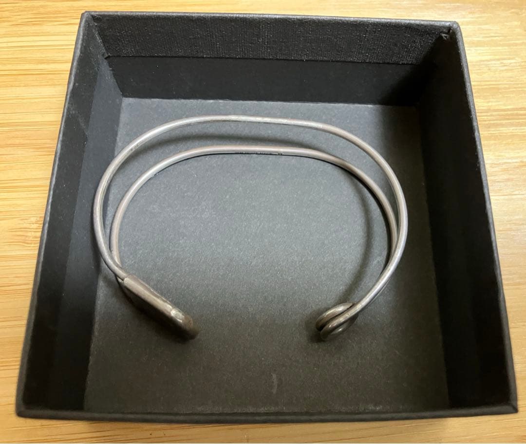 stussy jam  made ブレスレット　シルバー　安全ピン