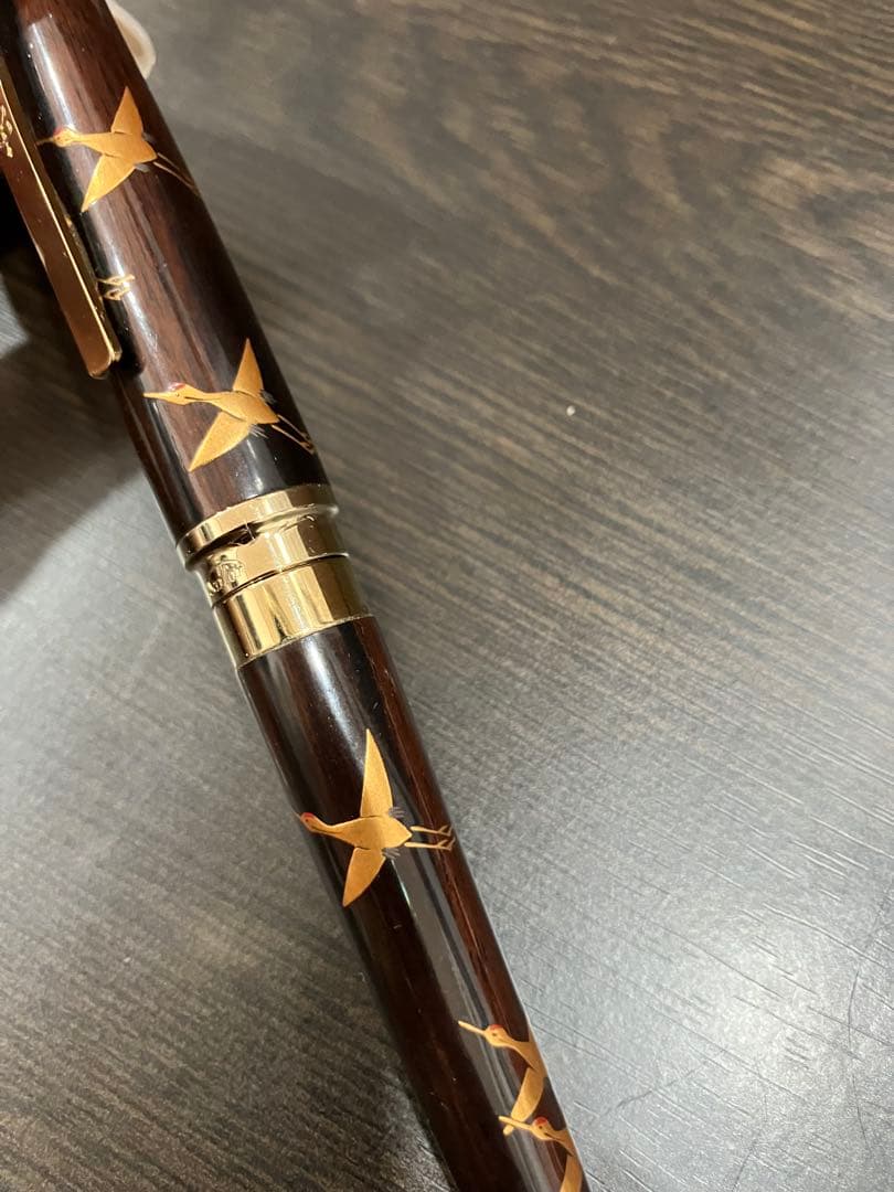 Sailor セーラー 万年筆 茶色 ゴールド 18k 刻印 ヴィンテージ