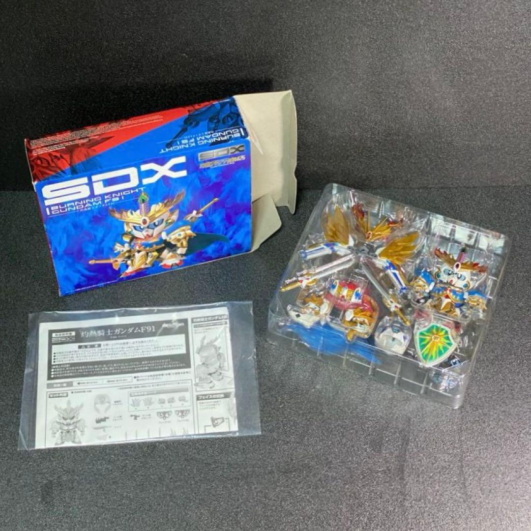 SDX 灼熱騎士ガンダムF91 SDガンダム外伝 バーニングナイトガンダムF91