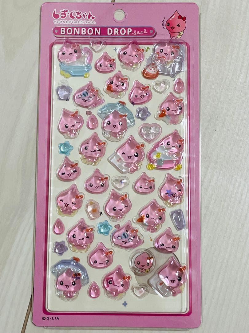 しずくちゃんBONBON DROP シール 6シートセット