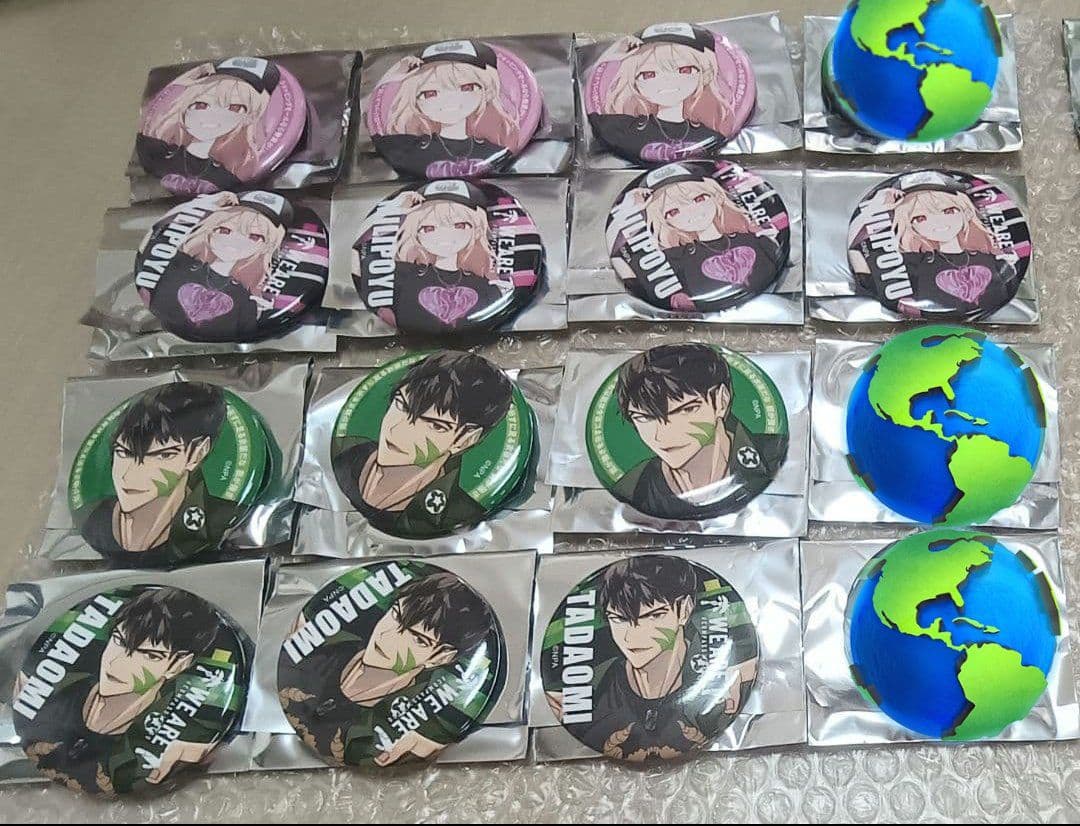 コンパス wego みりぽゆ 忠臣 缶バッジ まとめ売り グッズ バラ売り可能