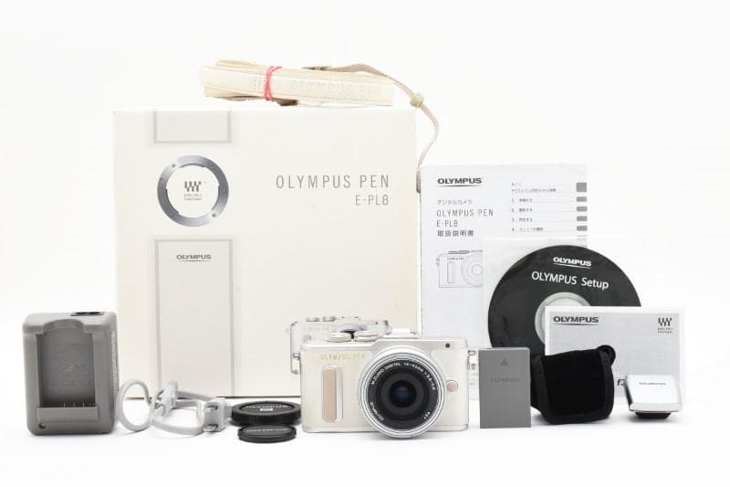 デジタルカメラ OLYMPUS E-PL8,14-42mm F/3.5-5.6 EZ ED