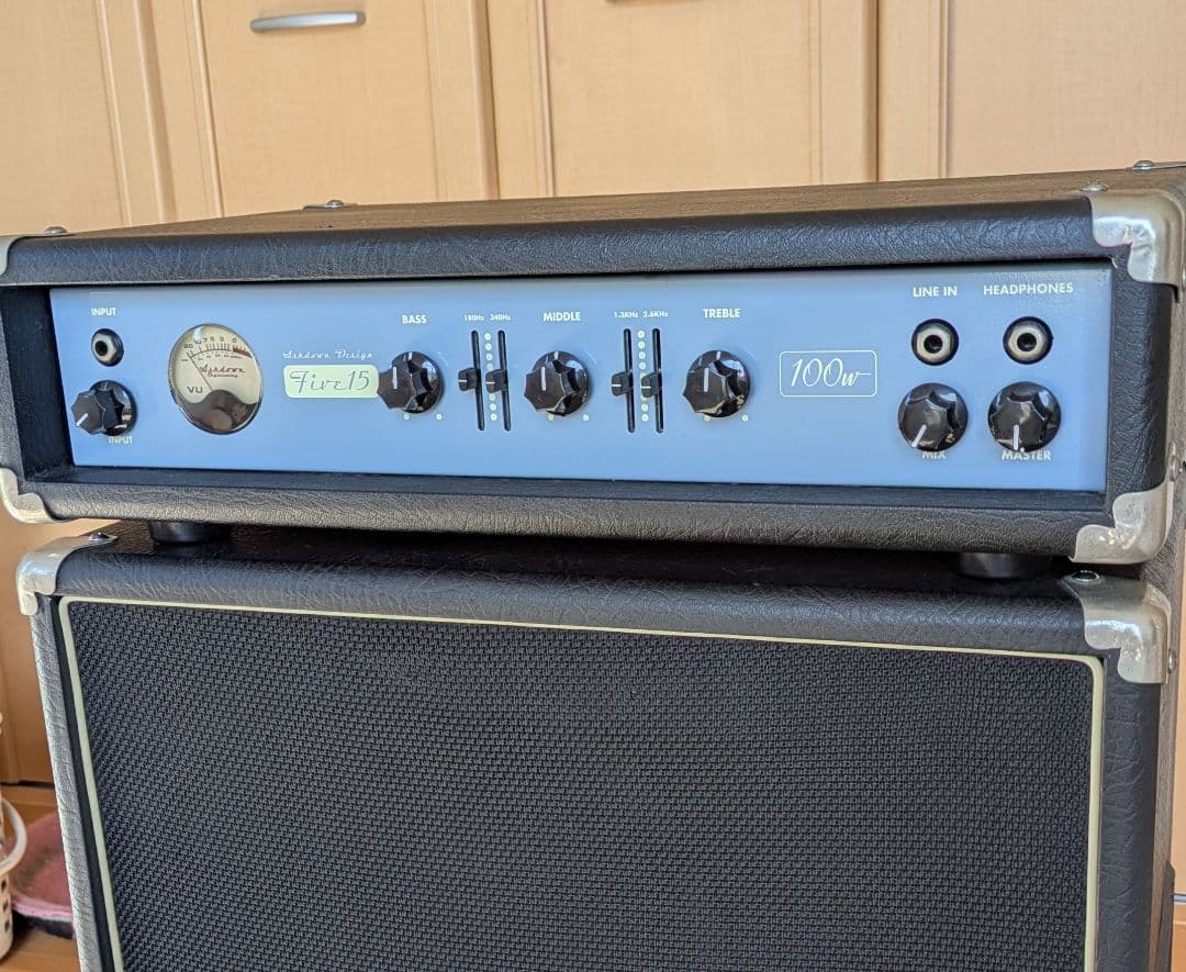 大槻裕ミゲールヌネス　　アッシュダウン　Five15 ベース　アンプヘッド