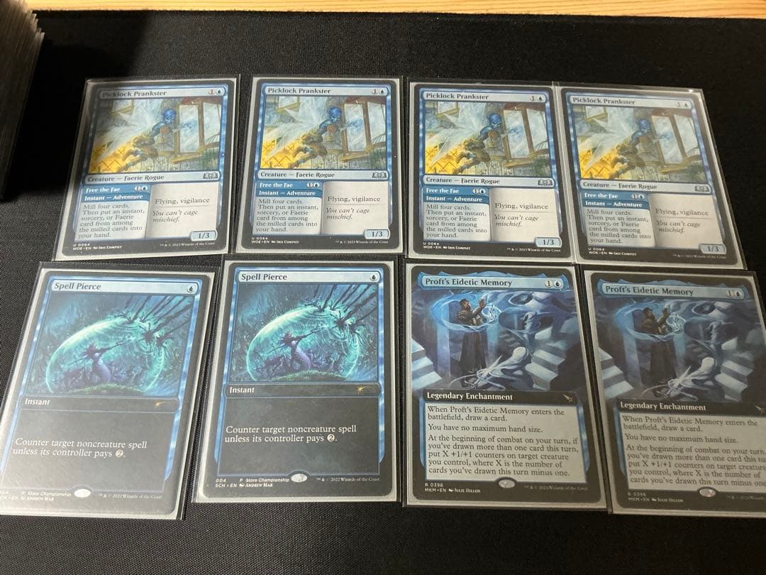 【MTG】パイオニア　イゼットフェニックス デッキ、サイド、おまけ付