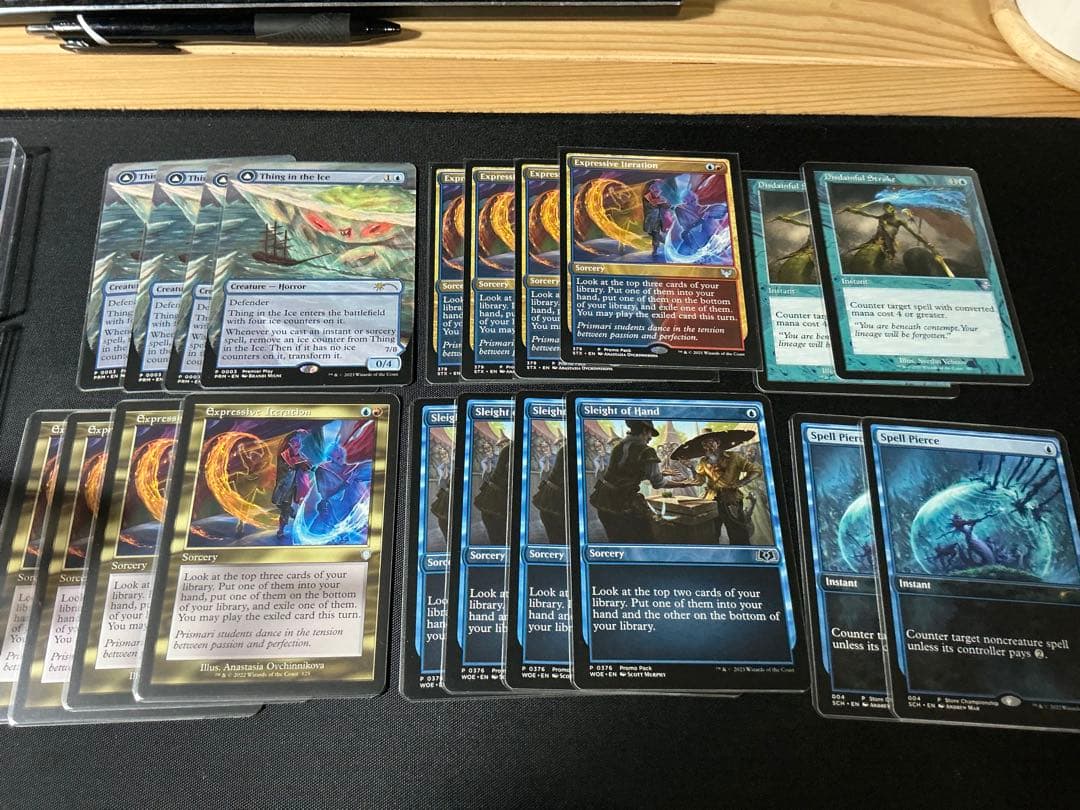 【MTG】パイオニア　イゼットフェニックス デッキ、サイド、おまけ付