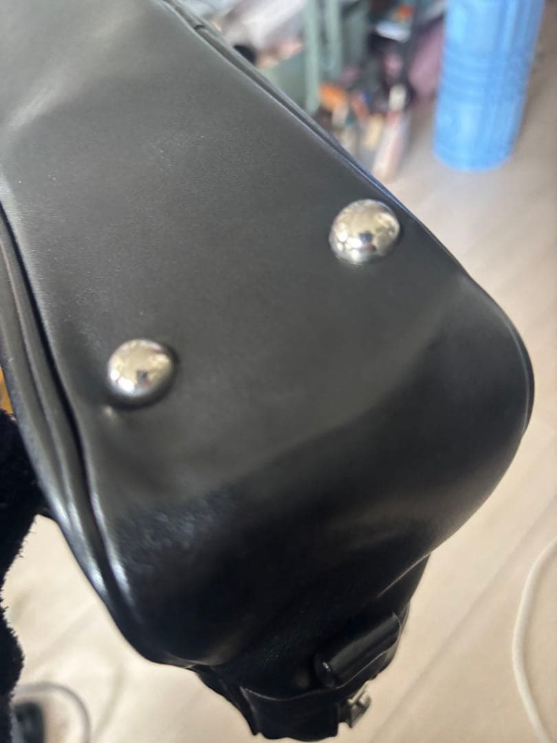 コムデギャルソン　ガール　ハンドバッグ　ハンドペイント　コムデギャルソンガール