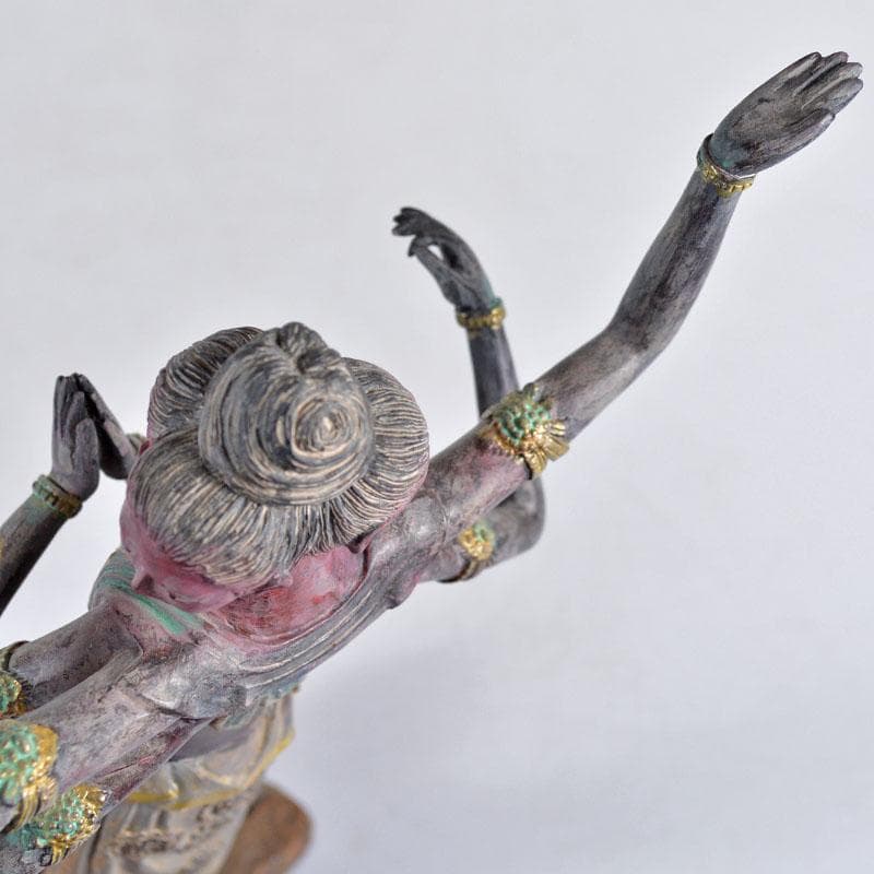 仏教美術　樹脂製　レプリカ　阿修羅像　仏像　置物　D　R4661