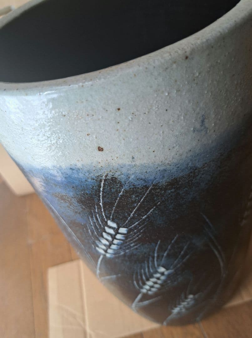 【期間限定価格中】佐賀の焼き物　【蛍窯】　壺　作家物　花瓶